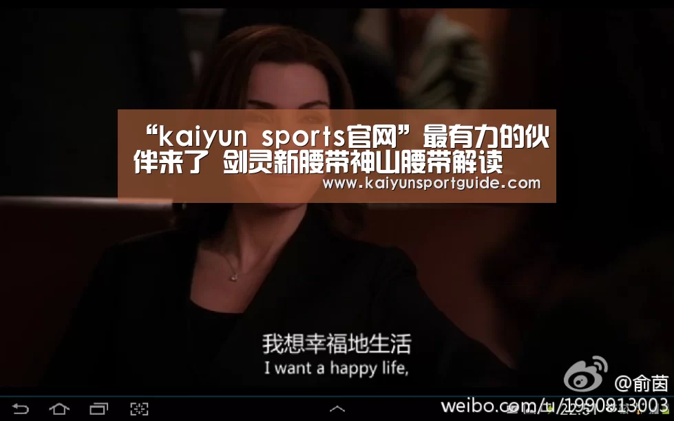 “kaiyun sports官网”最有力的伙伴来了 剑灵新腰带神山腰带解读(图4) kaiyu体育网页版